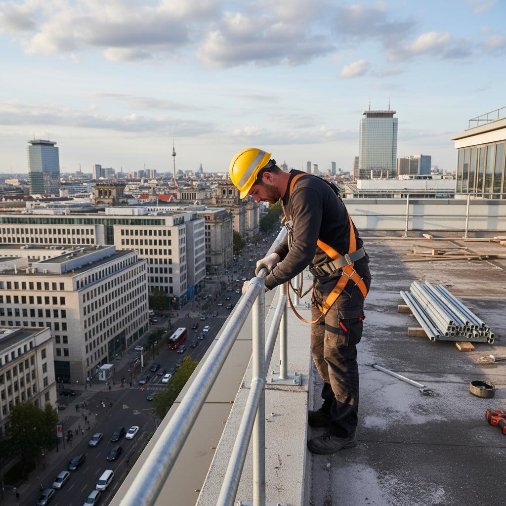 Absturzsicherung auf der Baustelle: Vorschriften & Maßnahmen - BPS Protect
