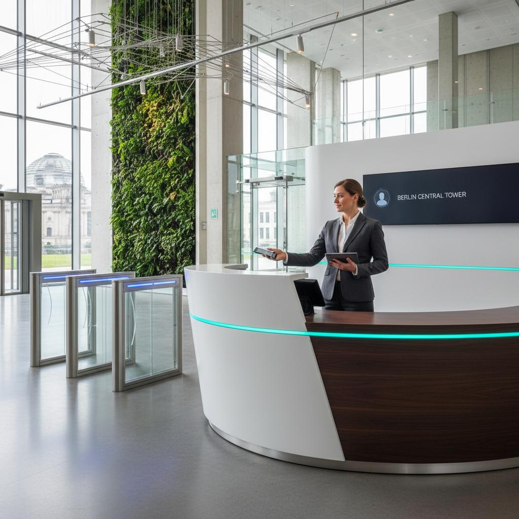 Empfangsdienst Berlin – Professioneller Empfang & Zutrittskontrolle - BPS Protect