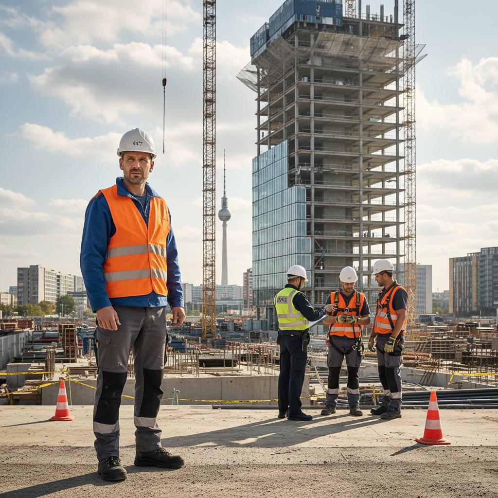 Schutzhelm auf der Baustelle – Pflicht, Normen & Tipps - BPS Protect
